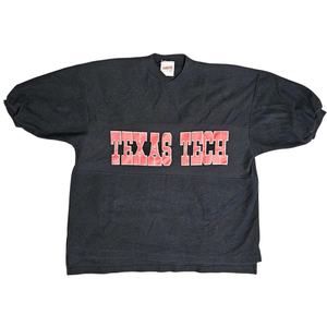 Vtg Texas Tech Heavyweight Shirt Jersey 90s Ramblers Fitted Sleeve Adult L/XL